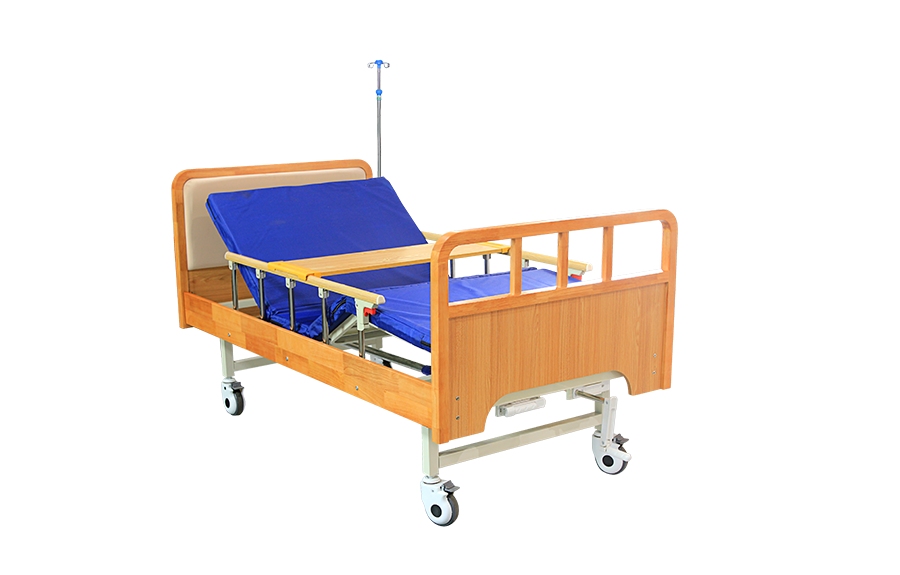 木質(zhì)雙搖護(hù)理床