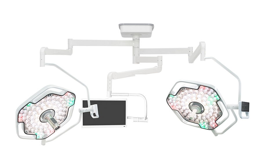 高端鏤空式無影燈(內(nèi)置攝像系統(tǒng))